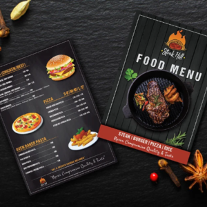 Restaurant Menu Design